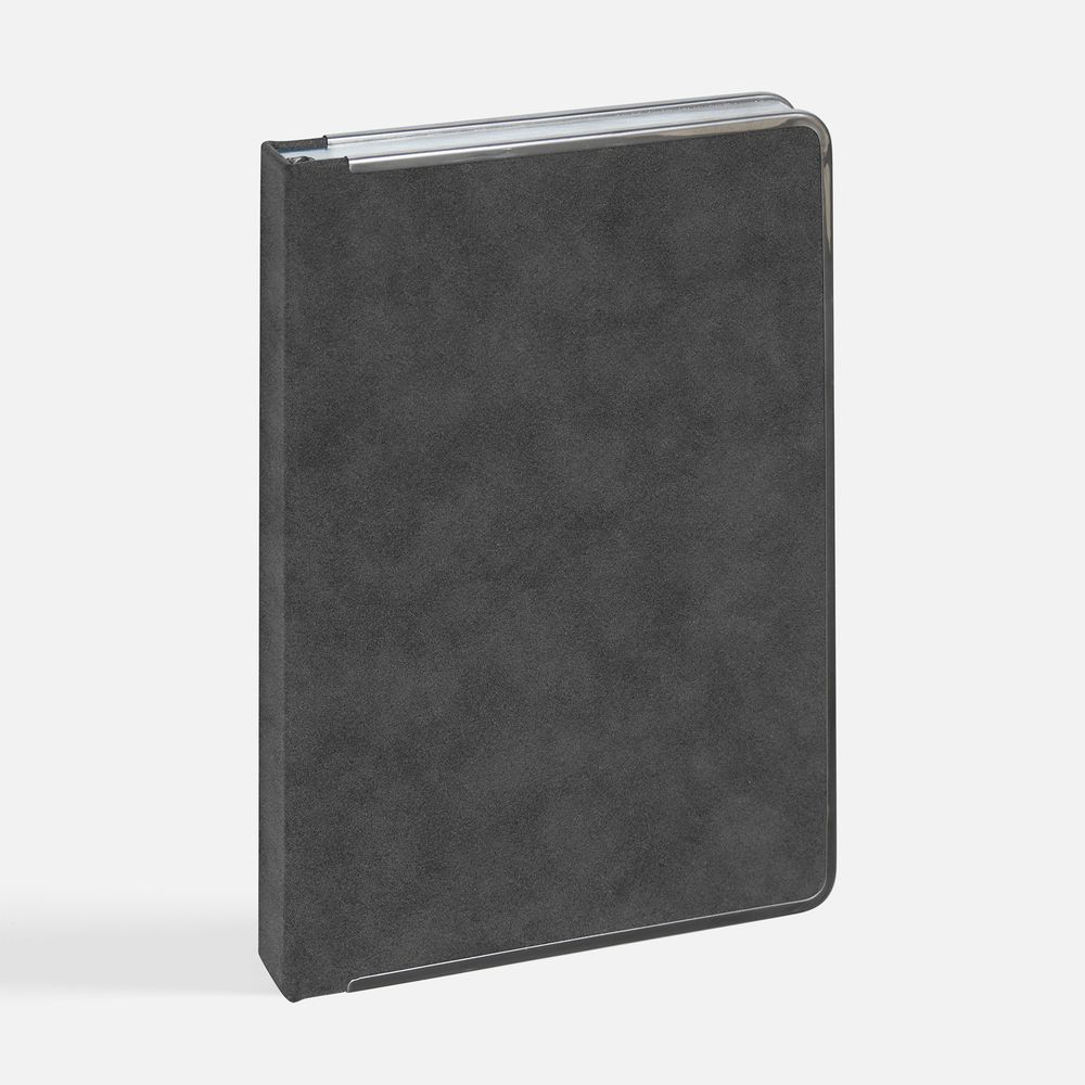 Ежедневник Metal Frame на заказ, датированный, темно-серый