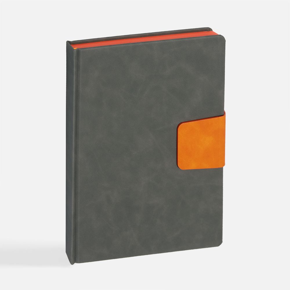 Ежедневник Grande Strap на заказ, датированный, серый