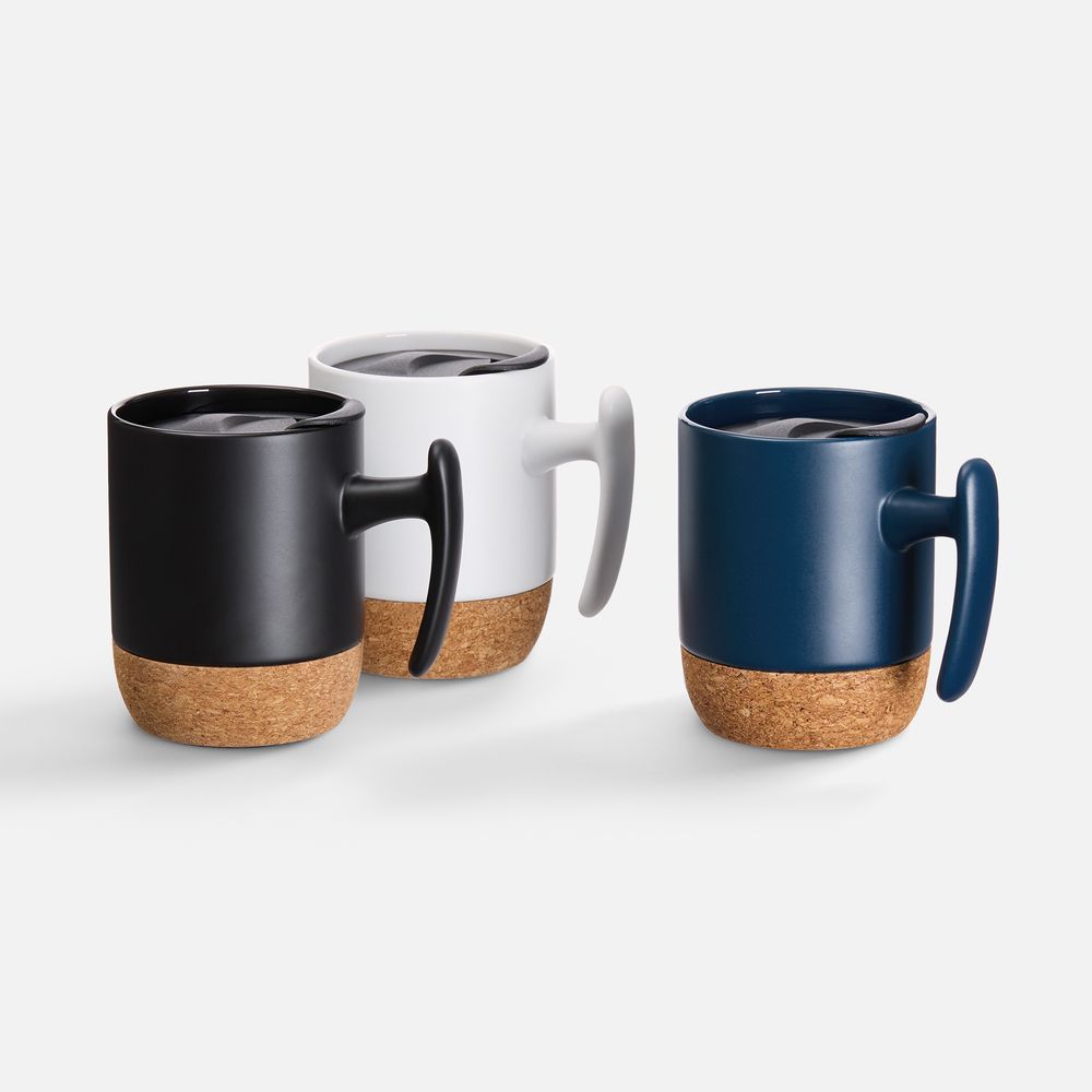 Кружка Corky Grip, белая