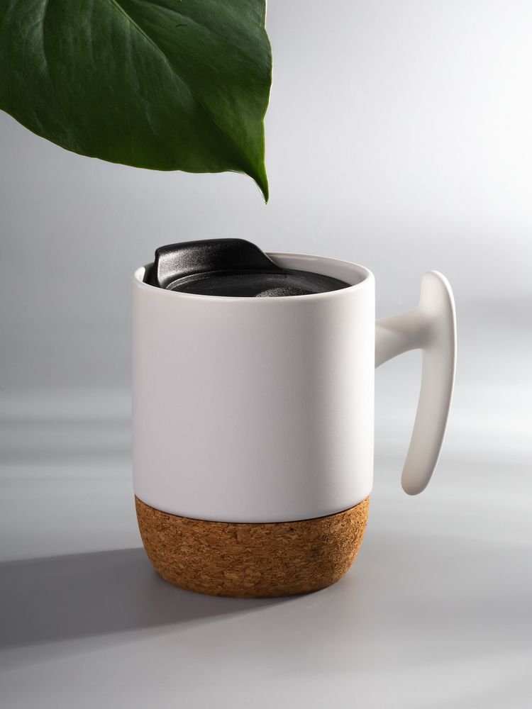 Кружка Corky Grip, белая