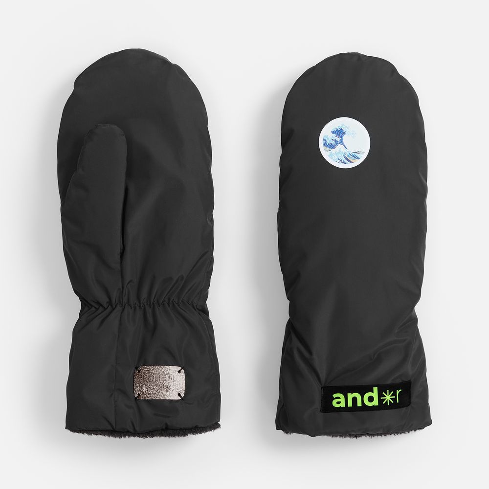 Варежки Warmshape, черные