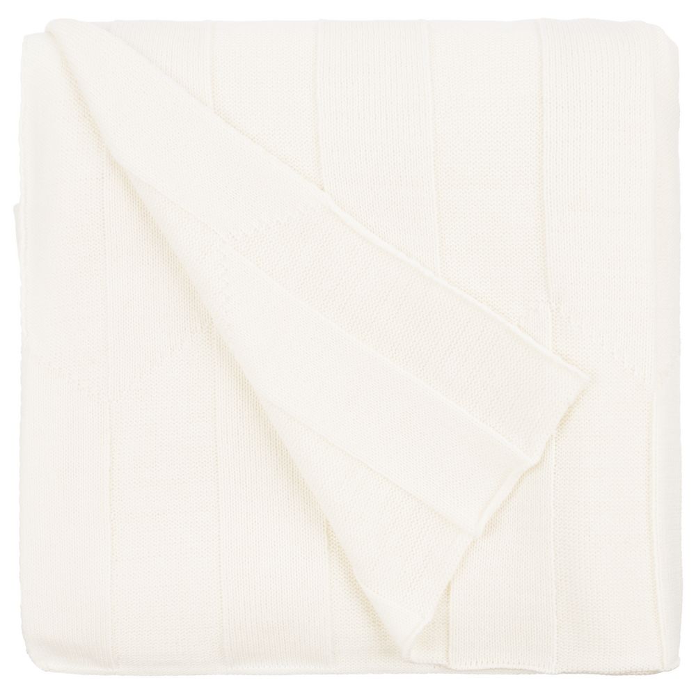 Плед Rombus, молочный (белый)