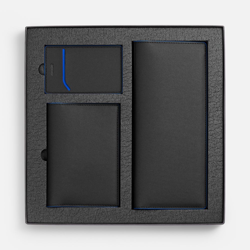 Набор Multimo Simple, черный с синим