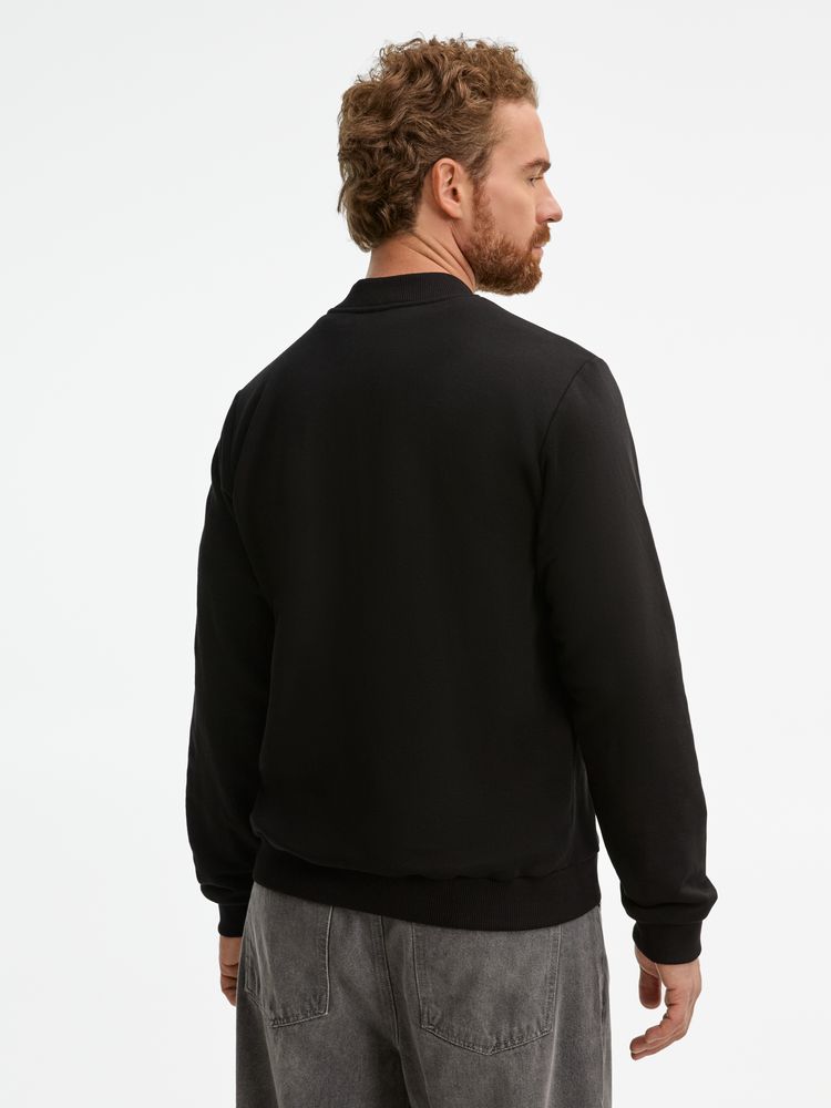 Бомбер унисекс Nuppu, черный