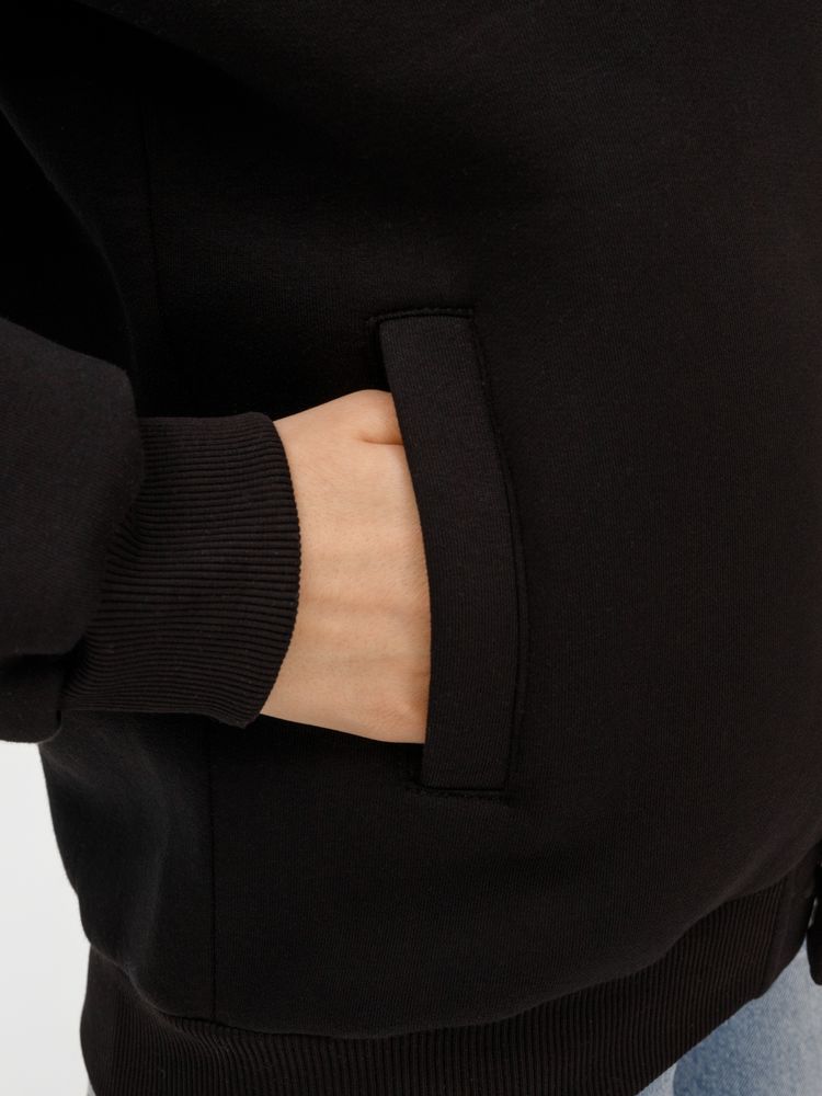 Бомбер унисекс AtmosWear, черный