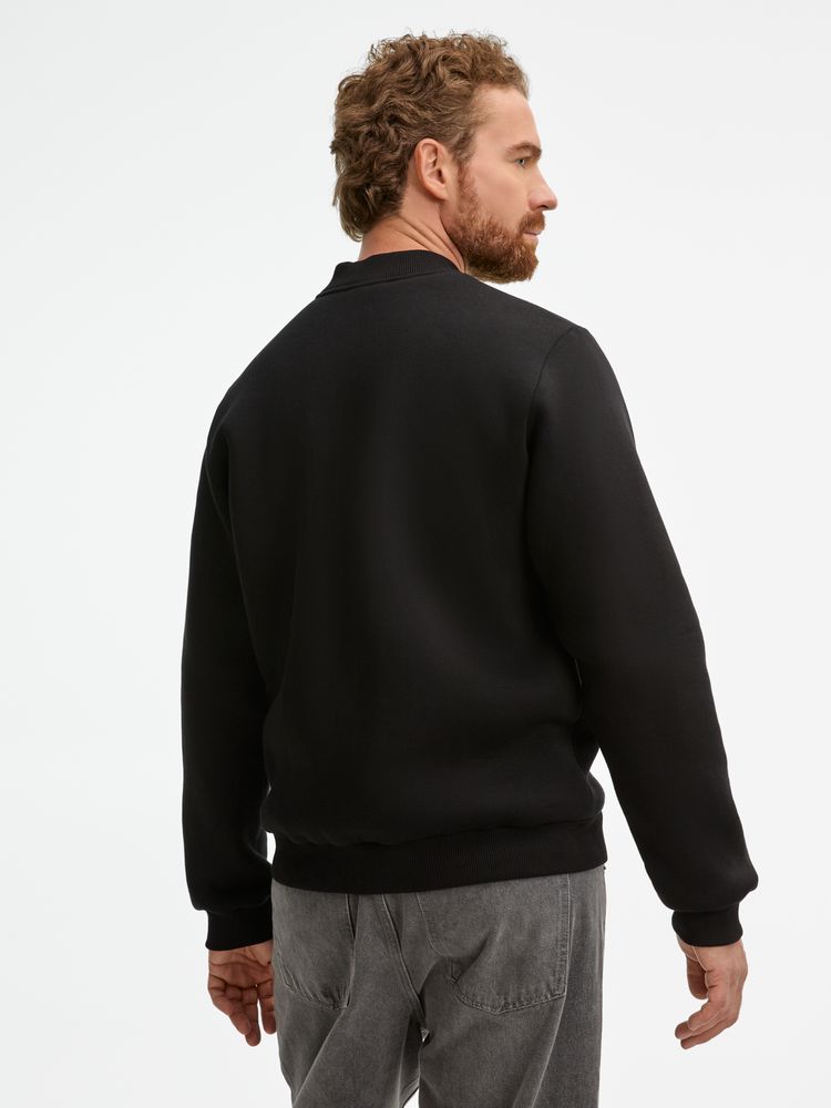 Бомбер унисекс AtmosWear, черный