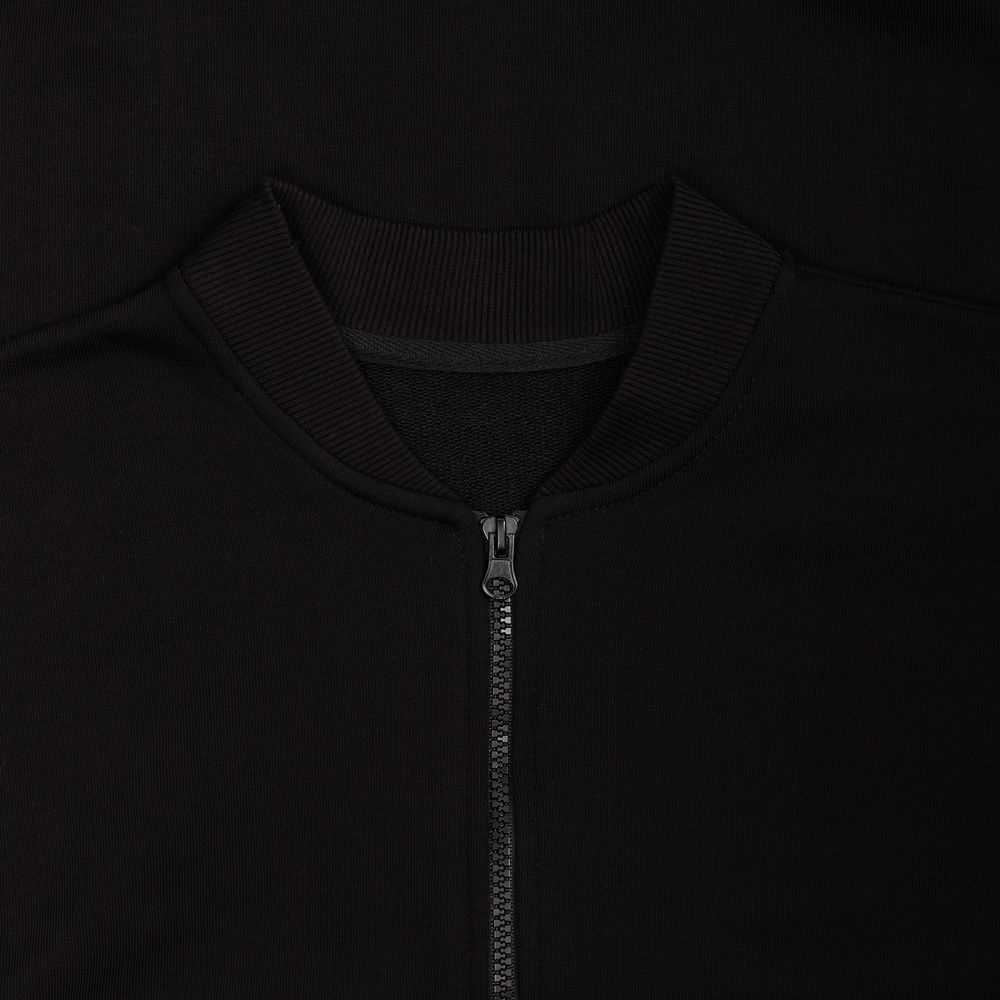 Бомбер унисекс Townie, черный