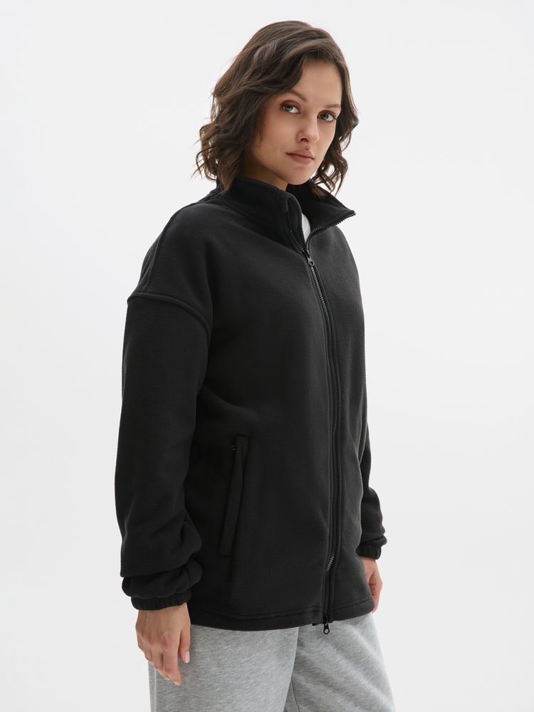 Куртка флисовая унисекс Nebo, черная