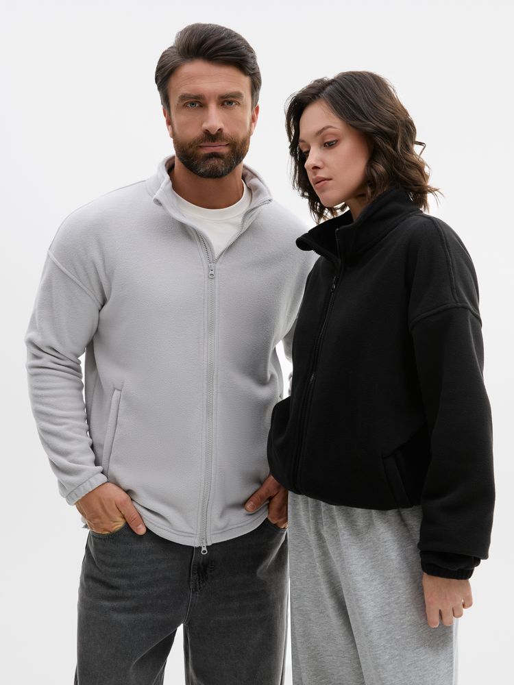 Куртка флисовая унисекс Nebo, черная