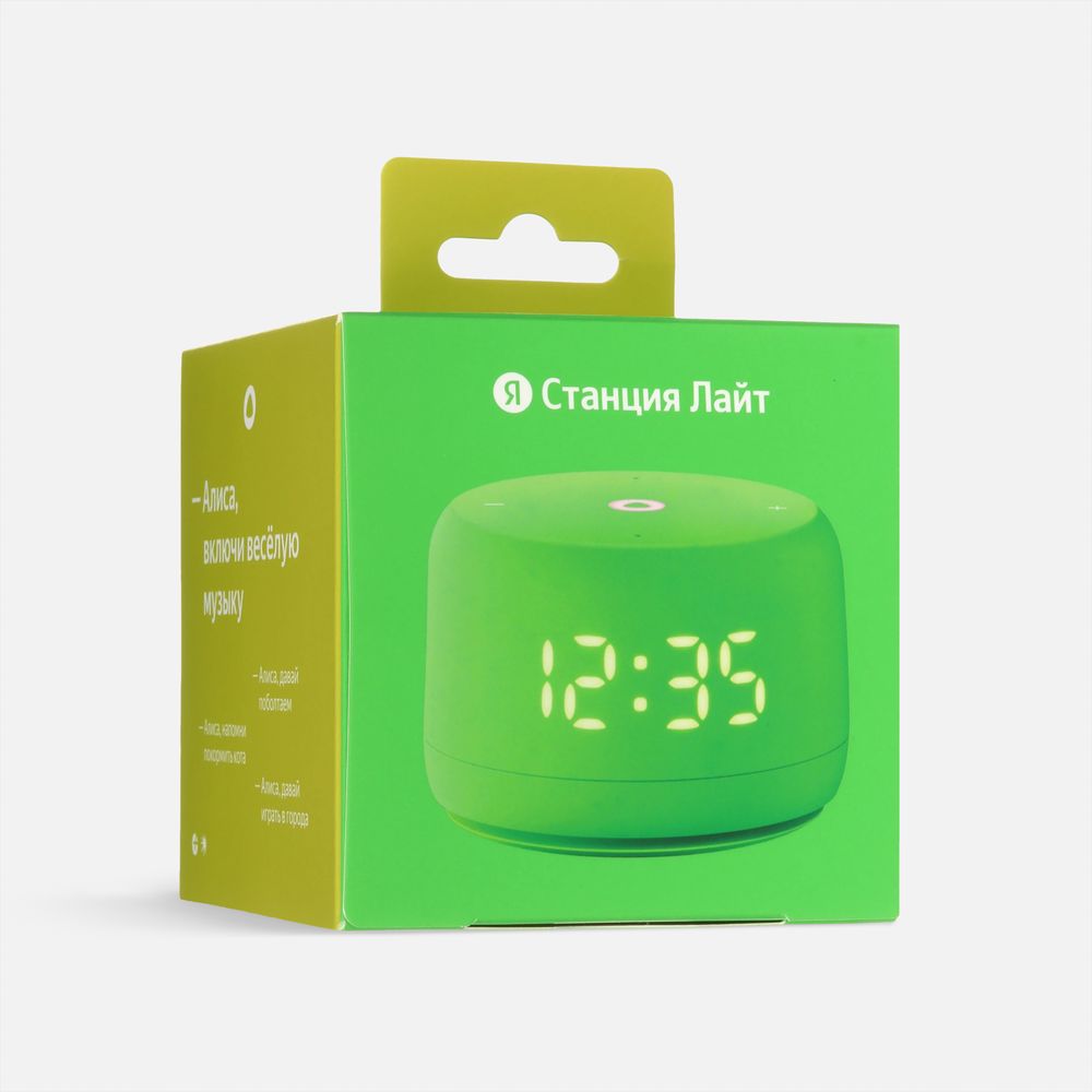 Умная колонка «Яндекс Станция Лайт 2», зеленая
