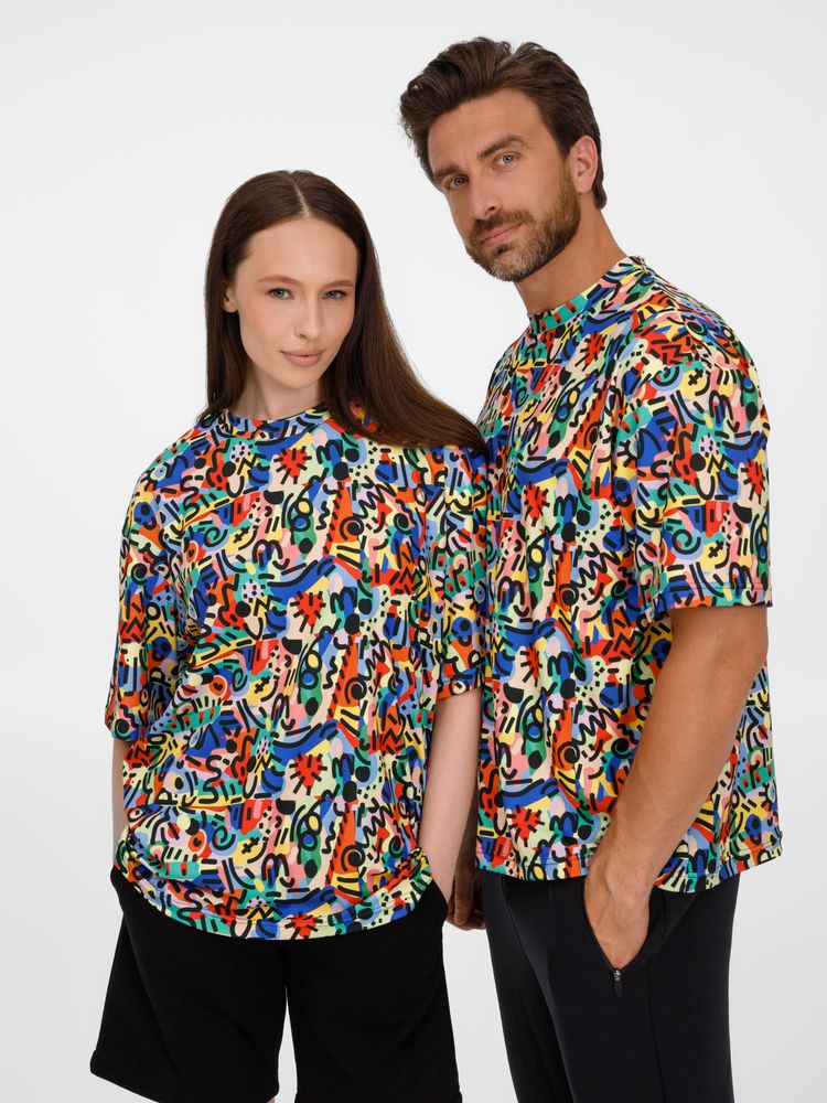 Футболка из бифлекса Morfiss с полной запечаткой на заказ