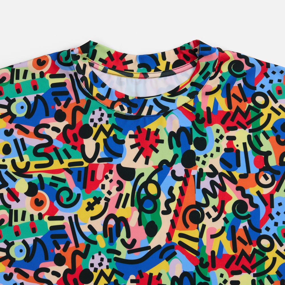 Футболка из бифлекса Morfiss с полной запечаткой на заказ