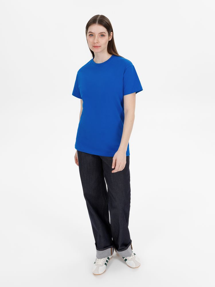 Футболка унисекс T-Bolka 180, синяя