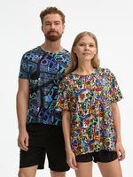 Футболка унисекс Senti с полной запечаткой на заказ