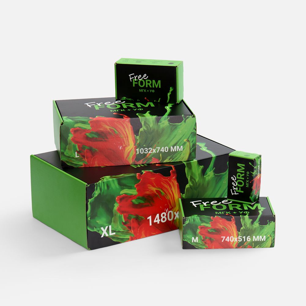 Коробка с печатью на заказ Freeform, S
