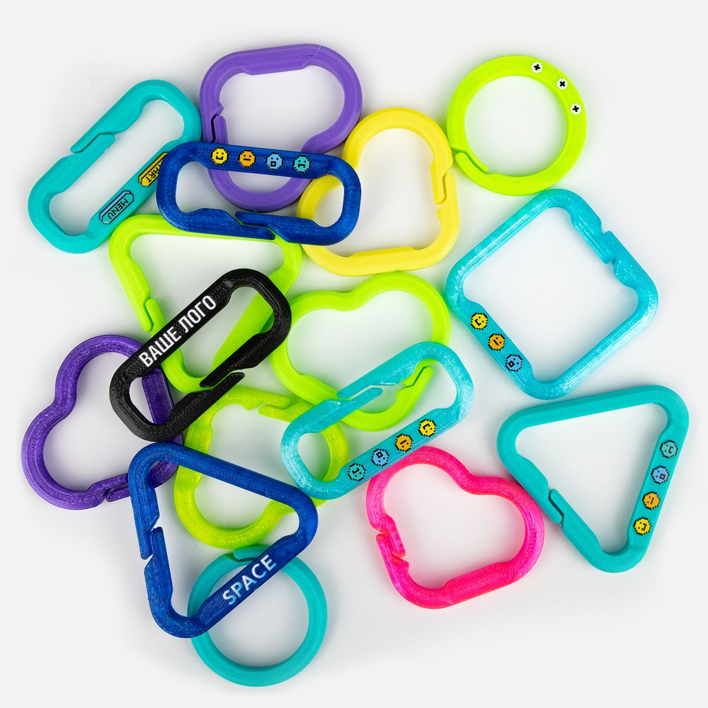 Брелок Impreso, 3D-печать на заказ, прямоугольник