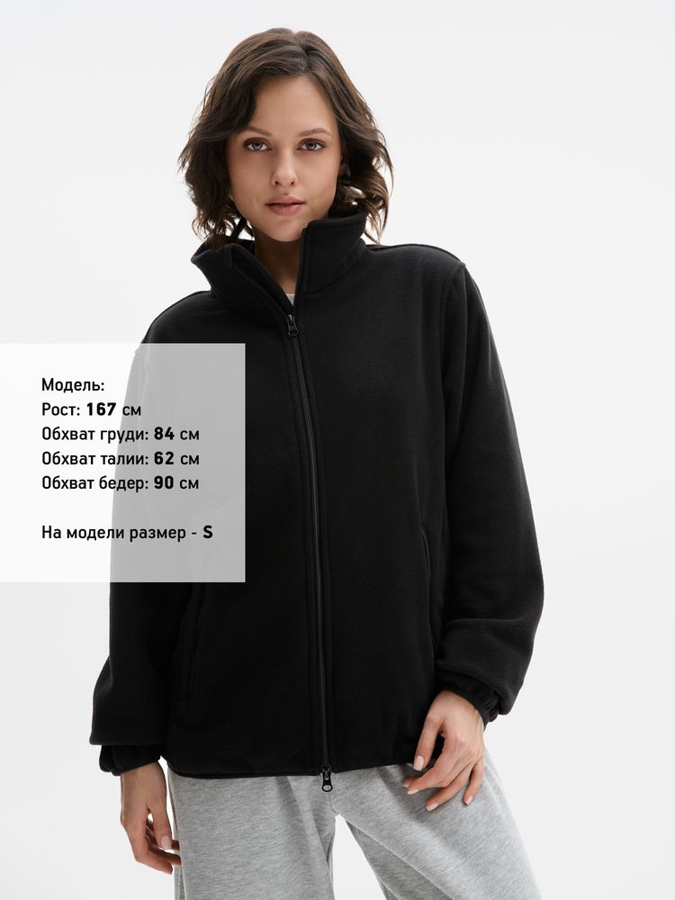 Куртка флисовая унисекс Ben Mac, черная