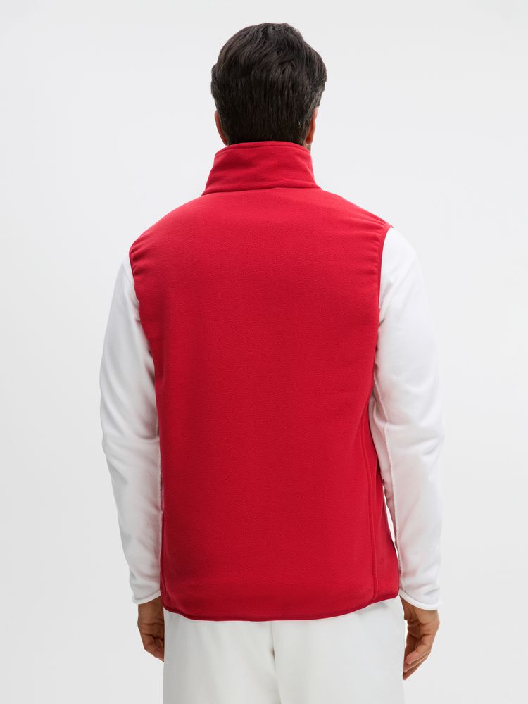 Жилет флисовый унисекс Ben Mac, красный