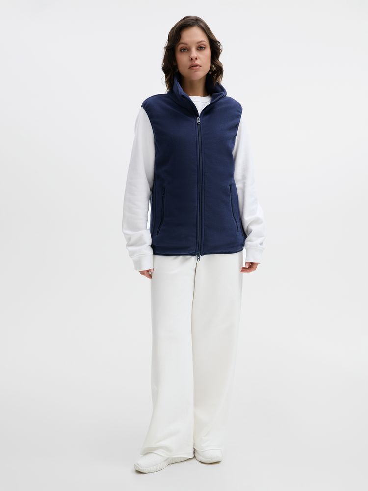 Жилет флисовый унисекс Ben Mac, темно-синий