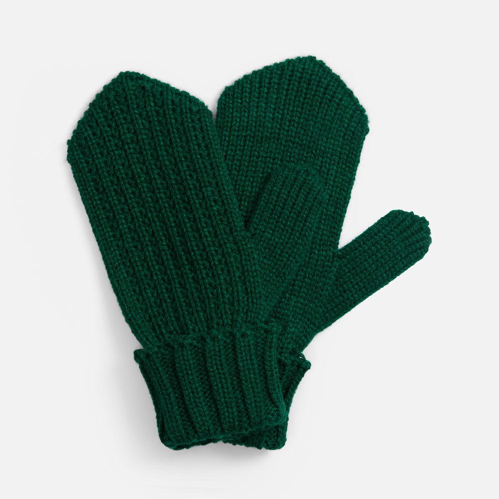 Варежки Nordkyn, темно-зеленые
