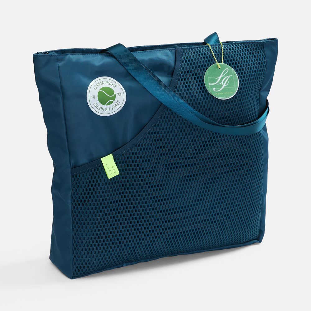 Спортивная сумка с карманом для ракеток Verkko, темно-синяя