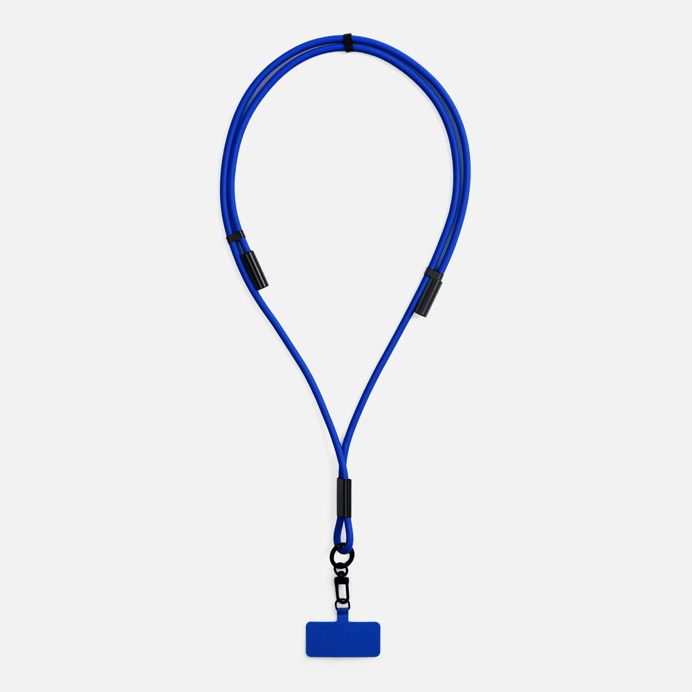 Кабель-ланьярд energyFlex Power Delivery 60 Вт, темно-синий