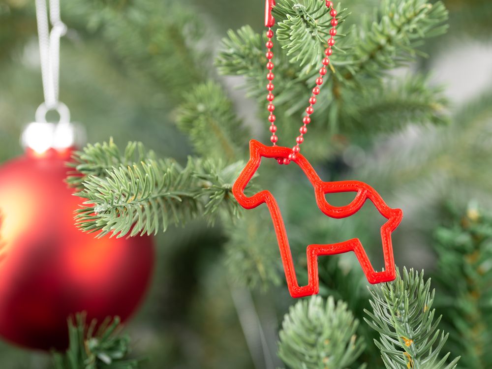 Подвеска «Лошадка с седлом», 3D-печать на заказ