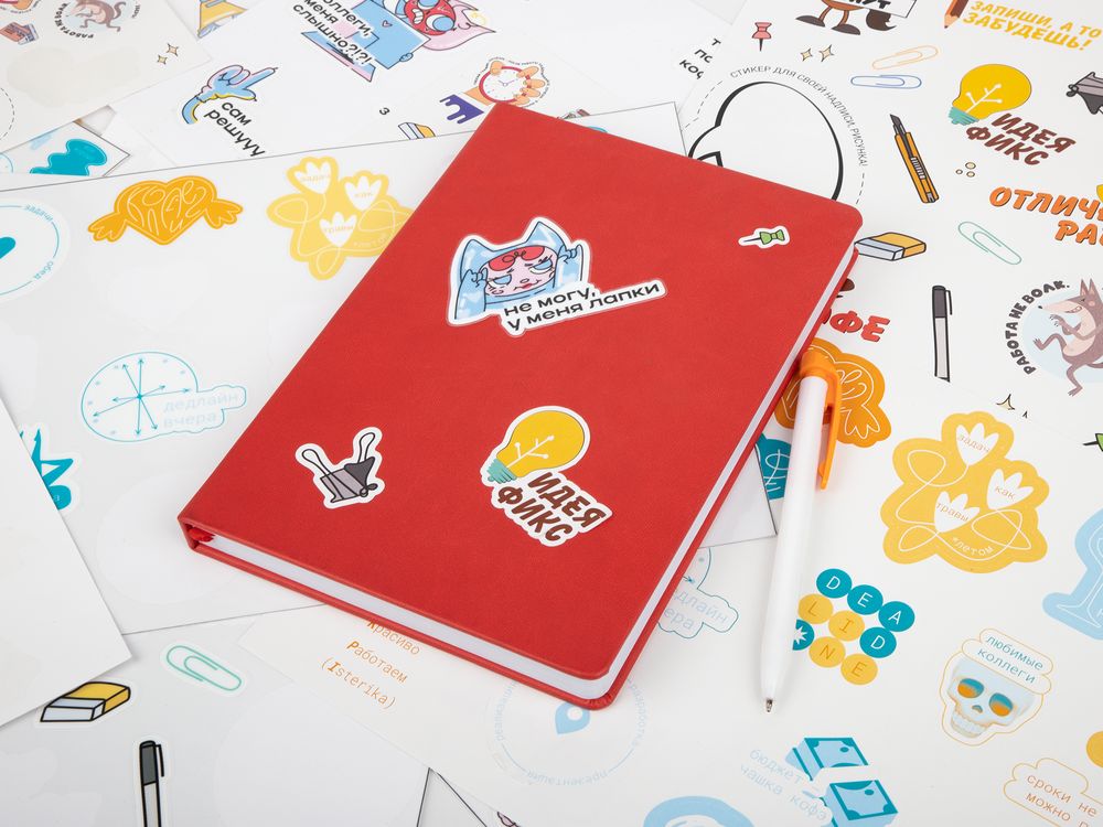 Наклейки ПВХ Sticker Pack на заказ, M