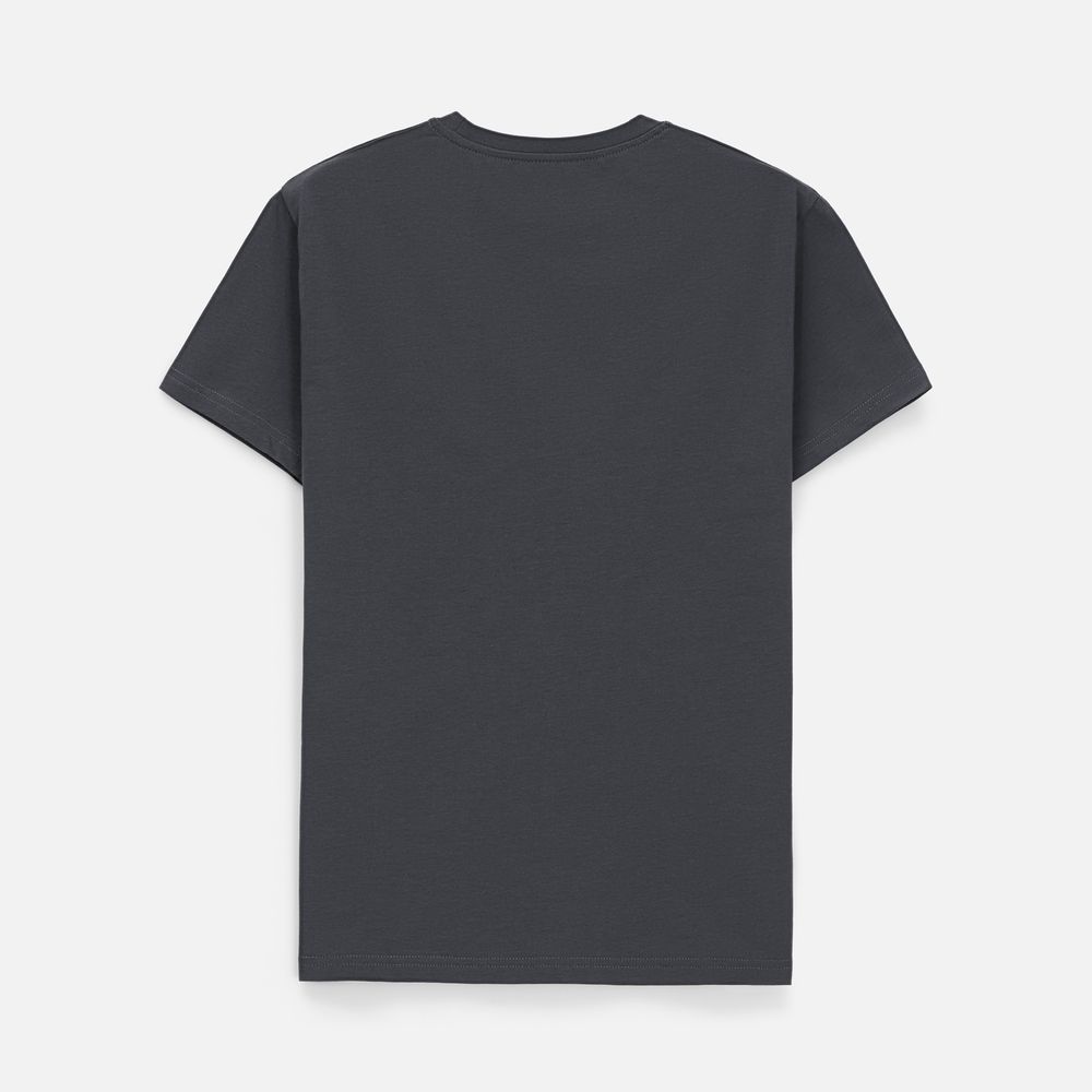 Футболка унисекс T-Bolka 200, темно-серая (графит)