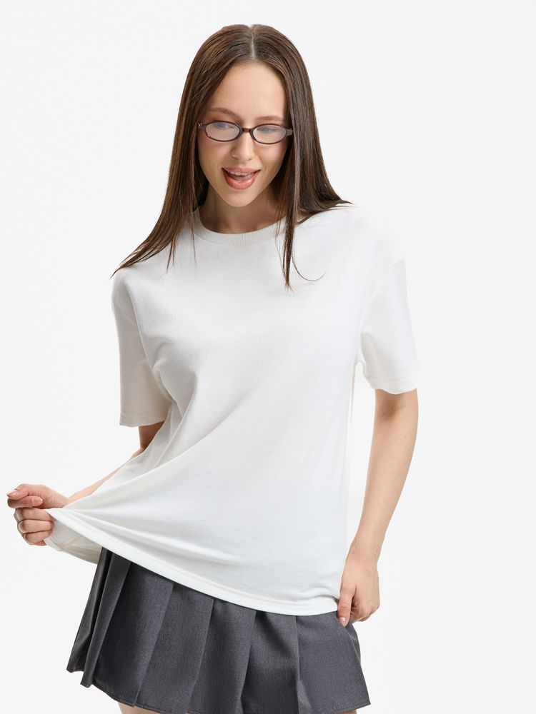 Футболка унисекс Durington, белая