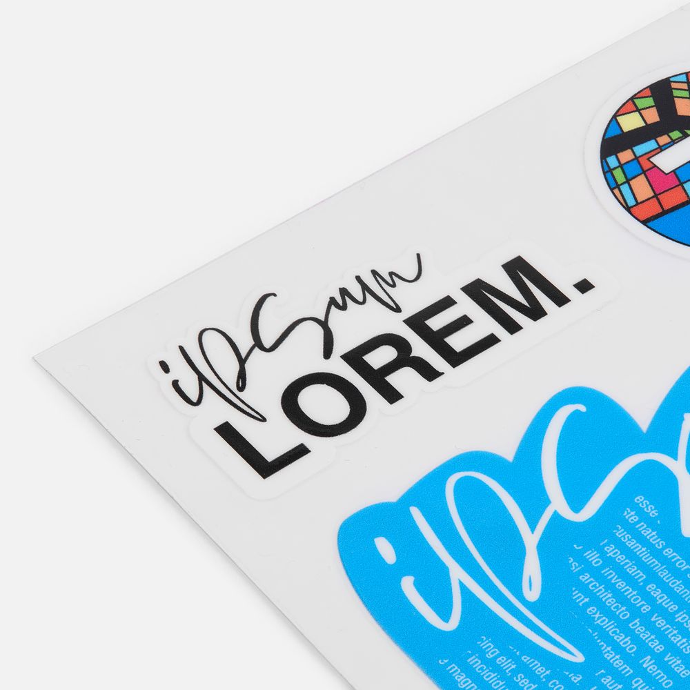 Наклейки UV-DTF Sticker Pack на заказ, S