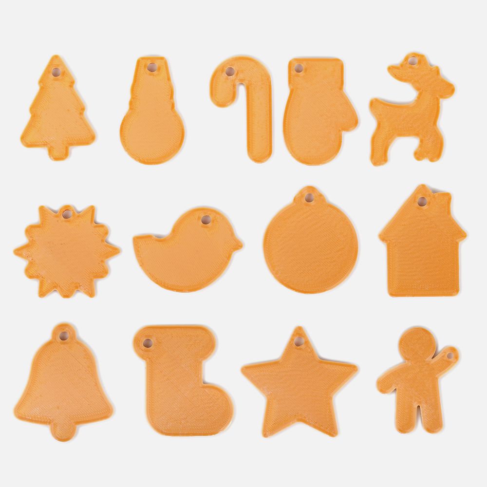 Мини-подвеска «Пряник», 3D-печать на заказ, олень