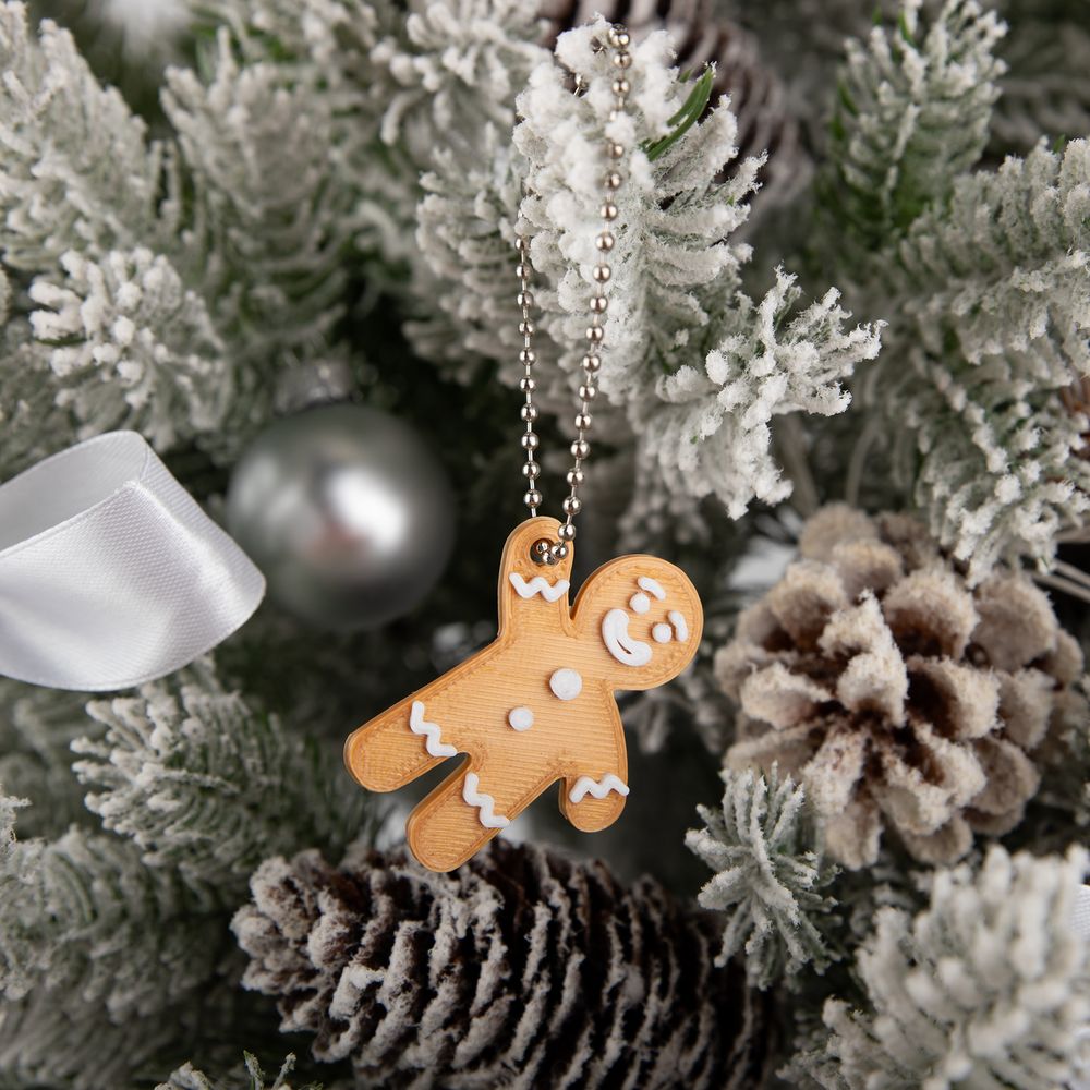 Мини-подвеска «Пряник», 3D-печать на заказ, человечек