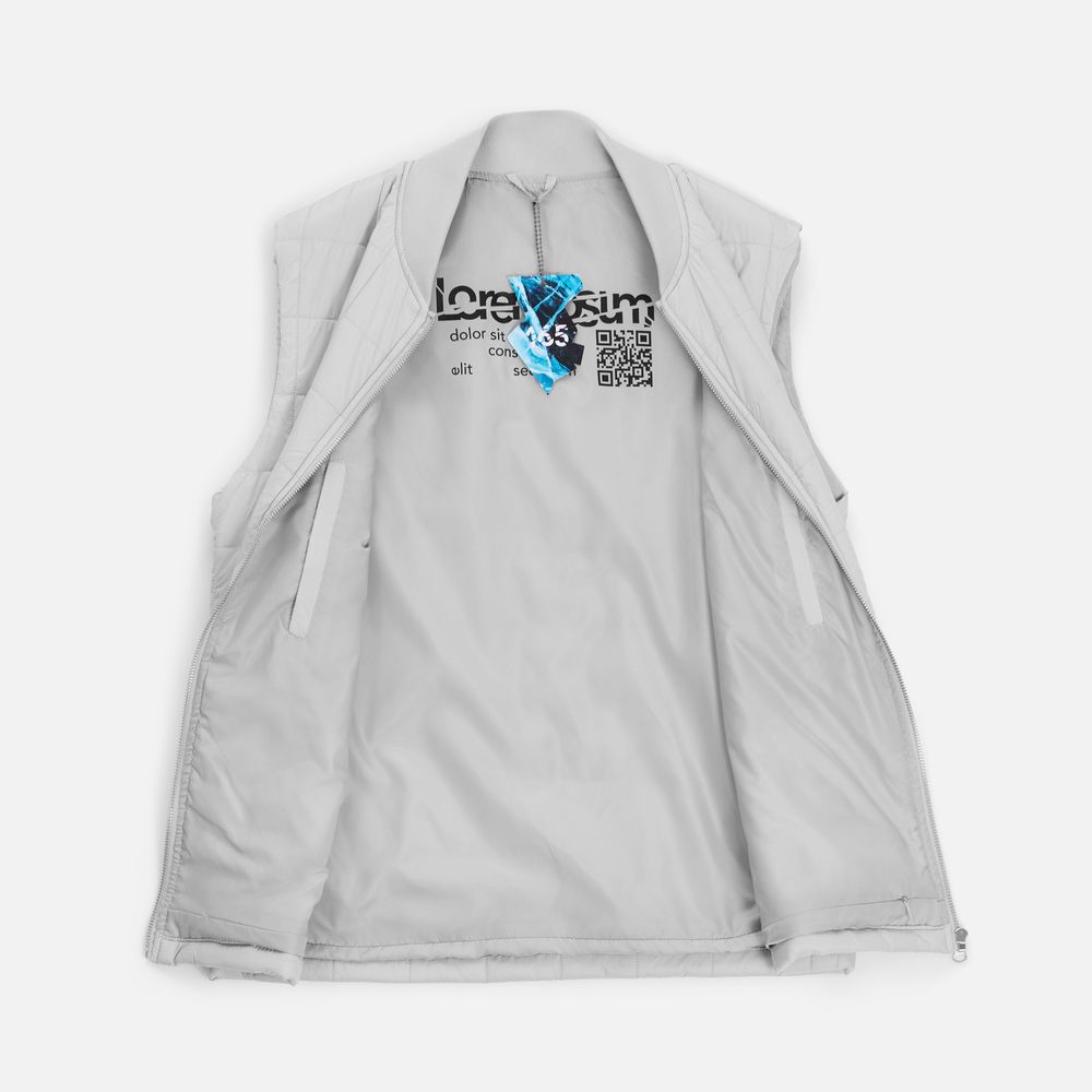 Жилет унисекс Warmbridge, черный