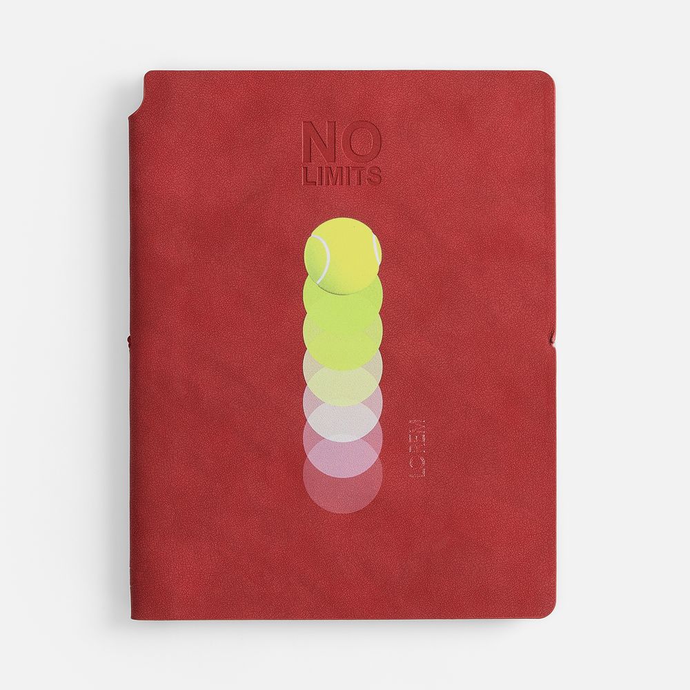 Ежедневник Kuka, недатированный, ver.2, красный