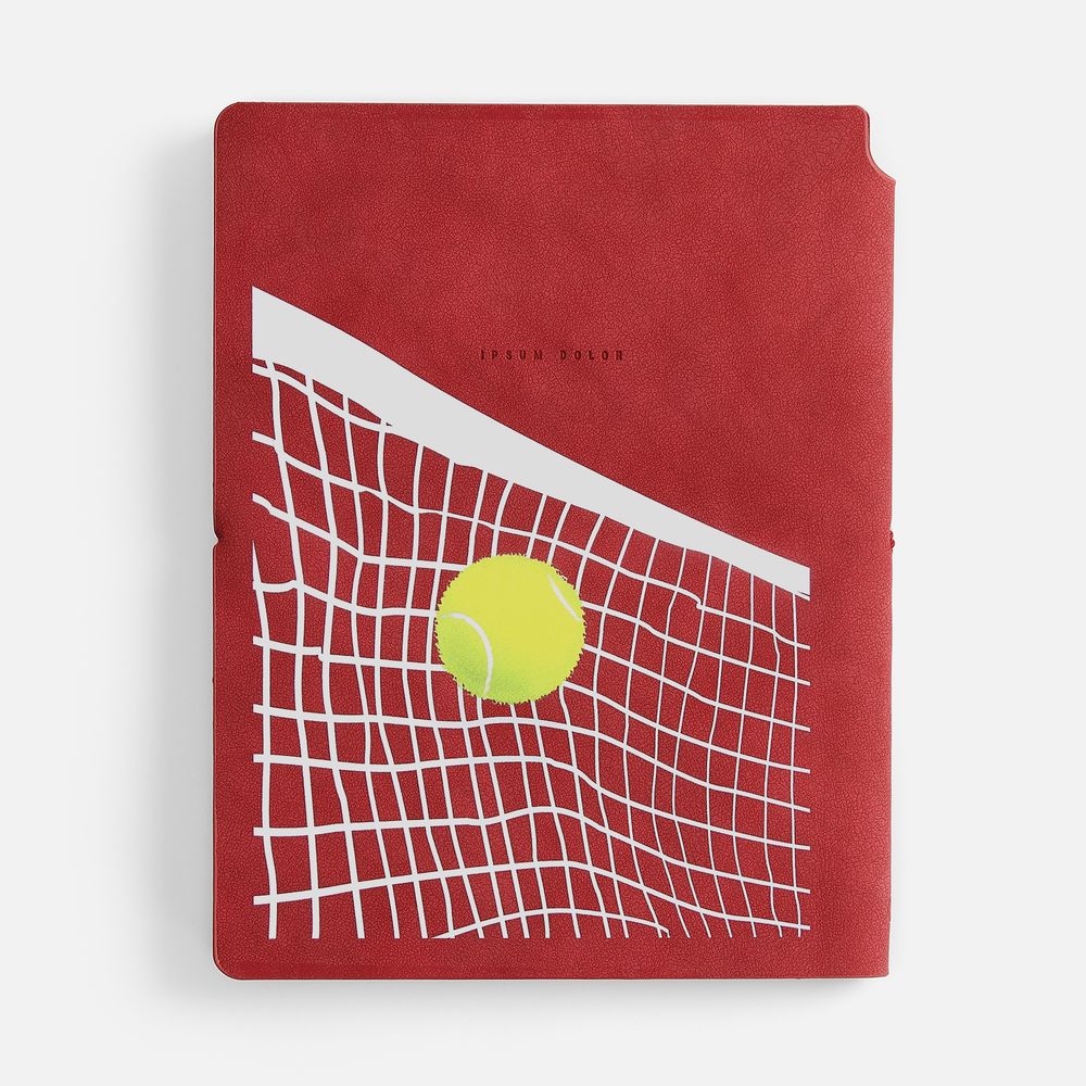 Ежедневник Kuka, недатированный, ver.2, красный