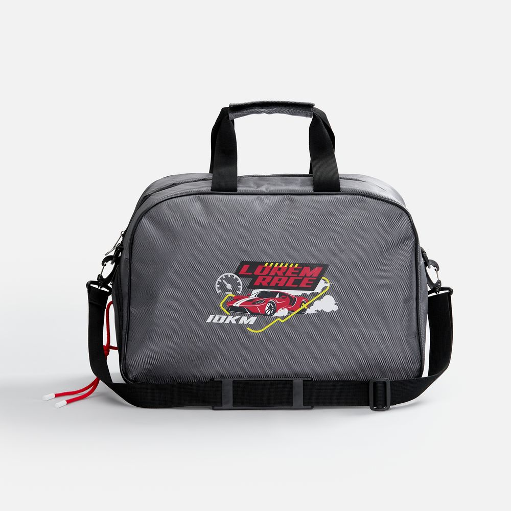 Спортивная сумка Atlantes, синяя с черным