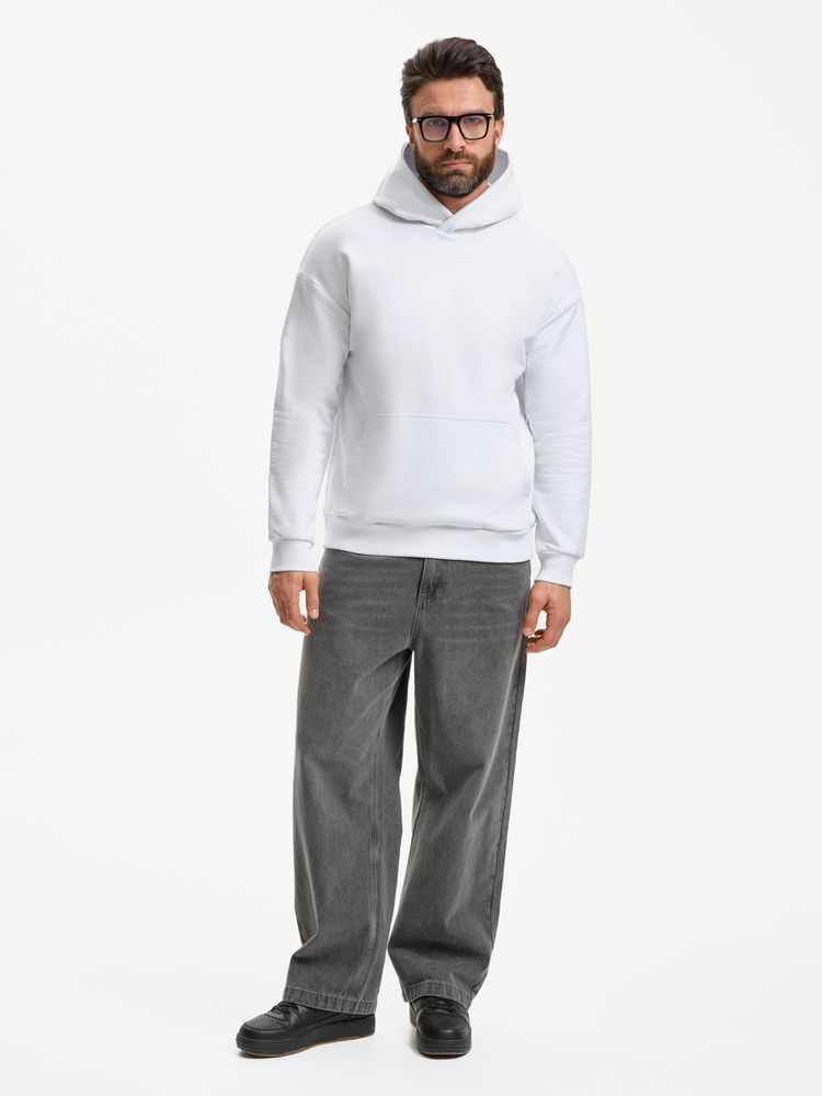 Худи унисекс оверсайз Daylero, белое