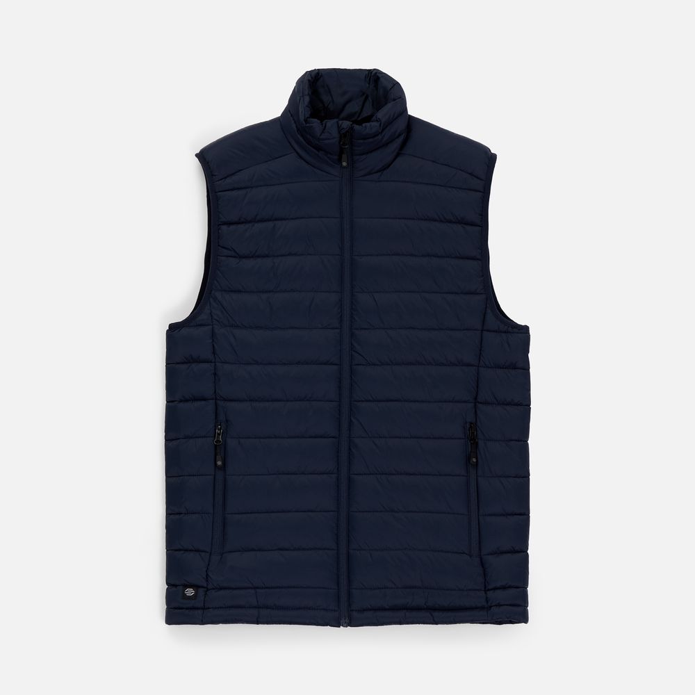 Жилет компактный мужской Stavanger, темно-синий с серым (navy)