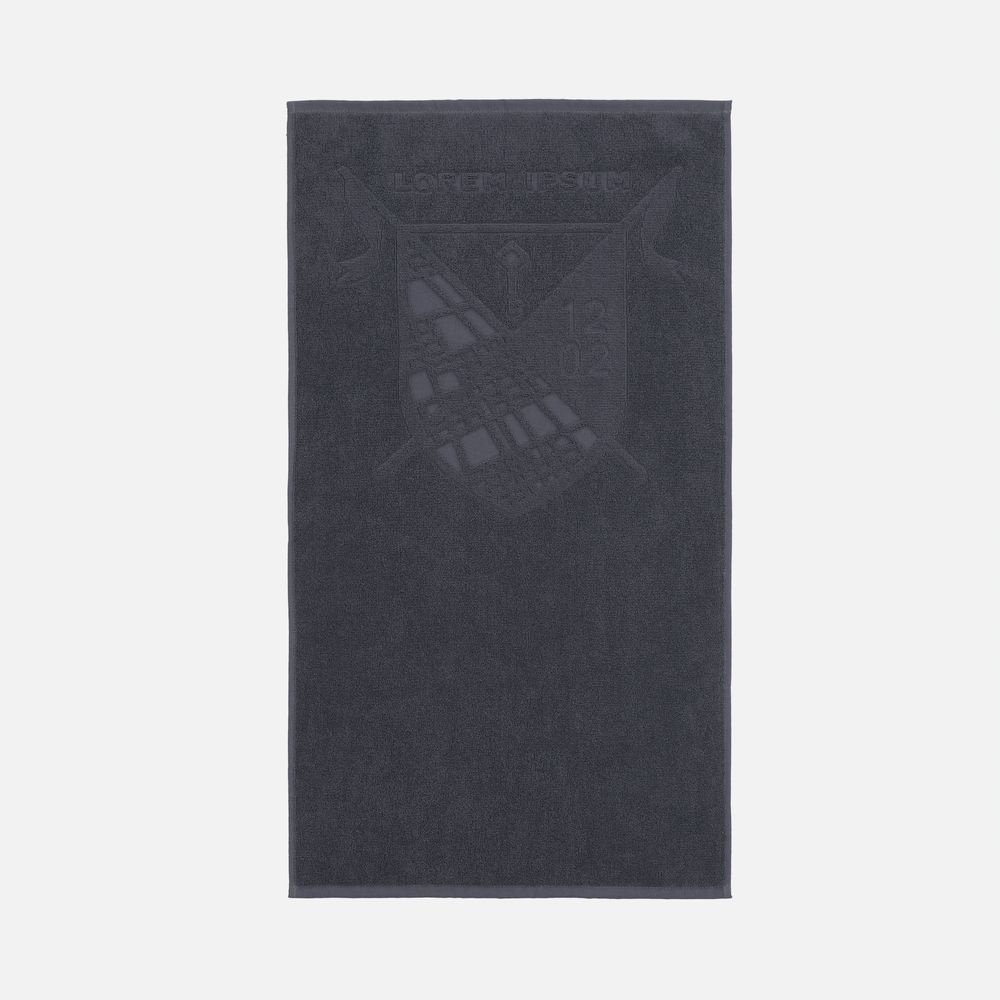 Полотенце на заказ Surpass с рельефным логотипом, большое