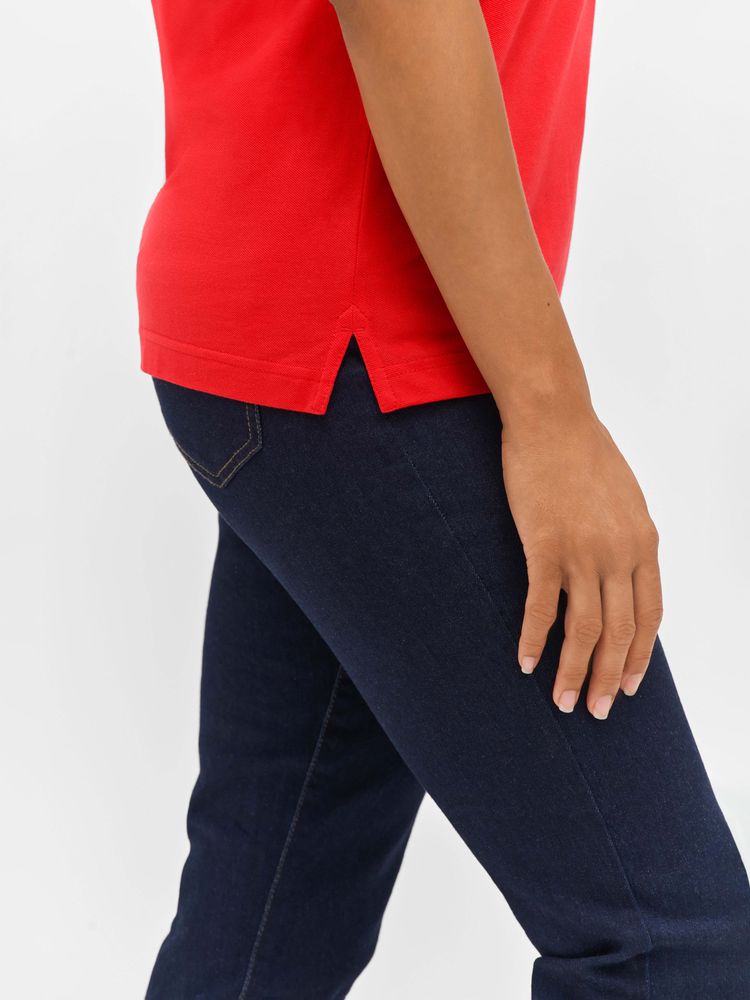 Рубашка поло унисекс Palermo, темно-синяя с белым