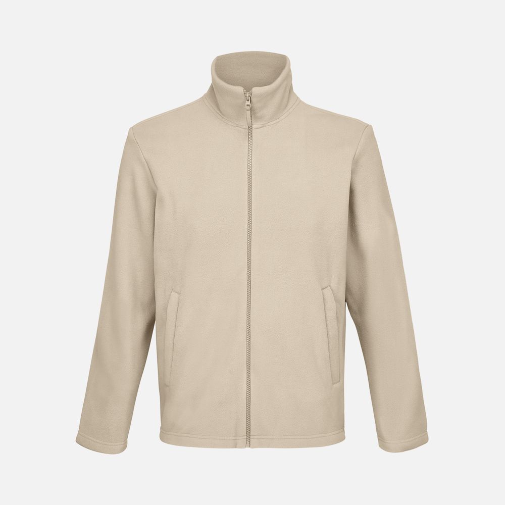 Куртка флисовая унисекс Nitro, серо-бежевая