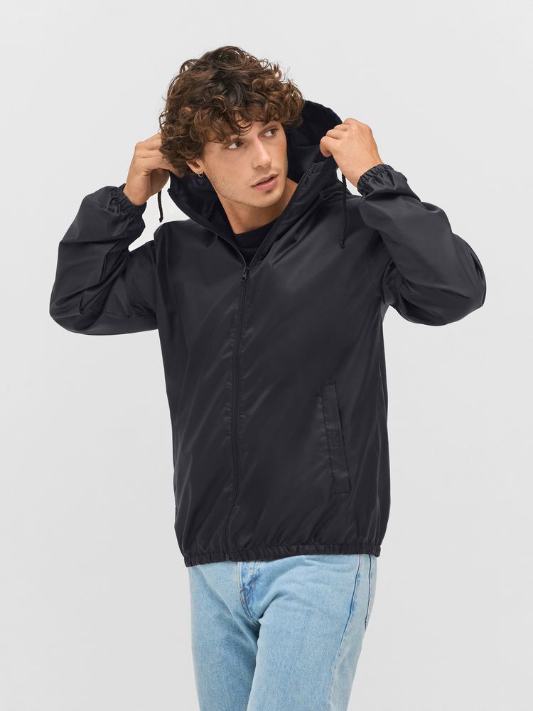 Ветровка унисекс Shield, черная