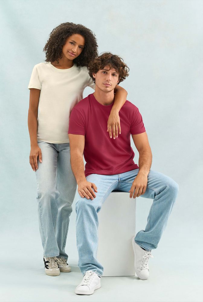 Футболка Imperial 190, красная (бургунди)