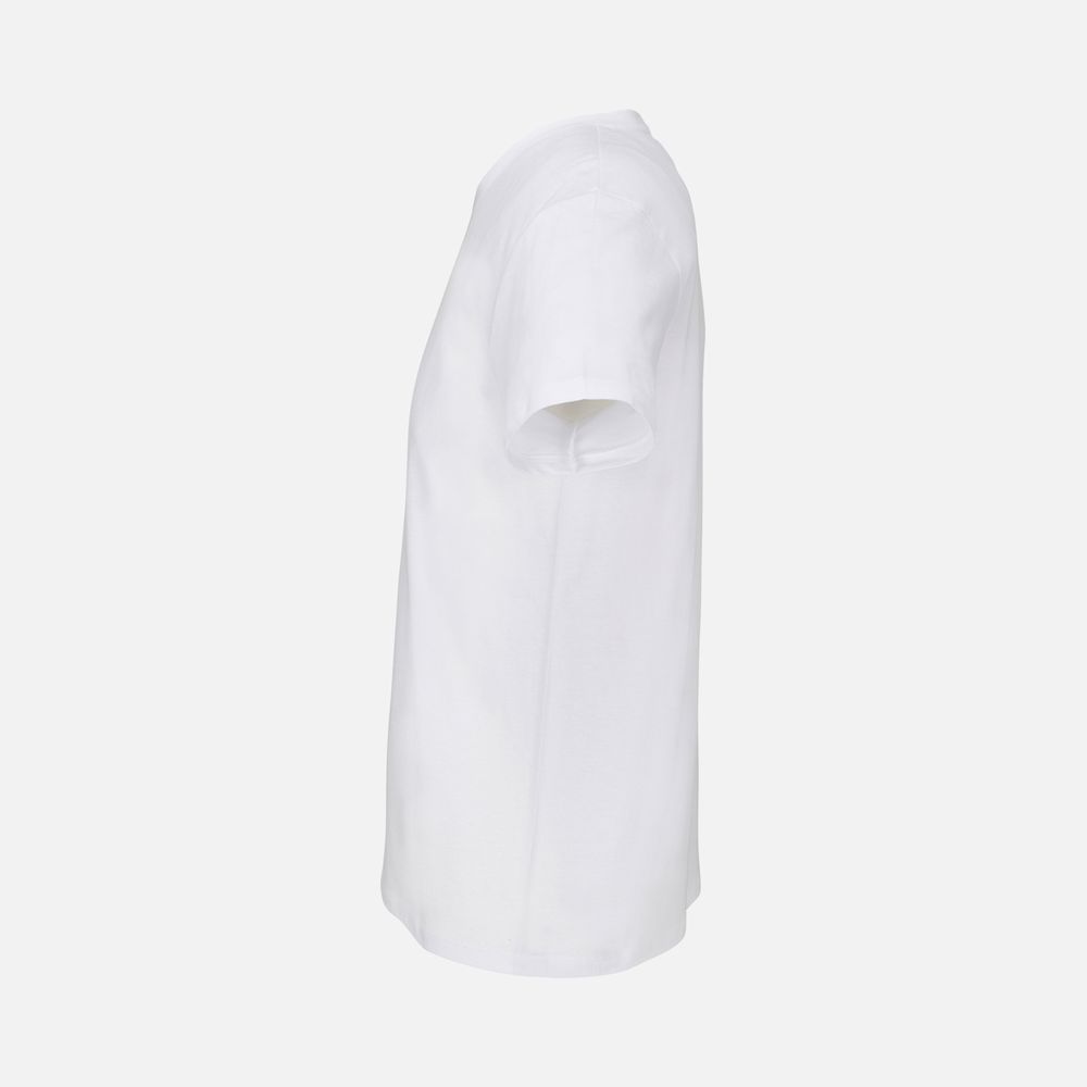 Футболка унисекс Regent с V-образным вырезом, белая