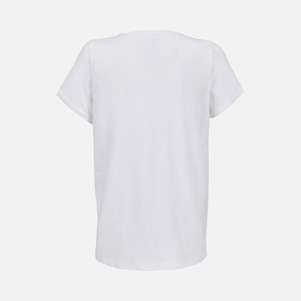 Футболка женская Regent Women с V-образным вырезом, белая