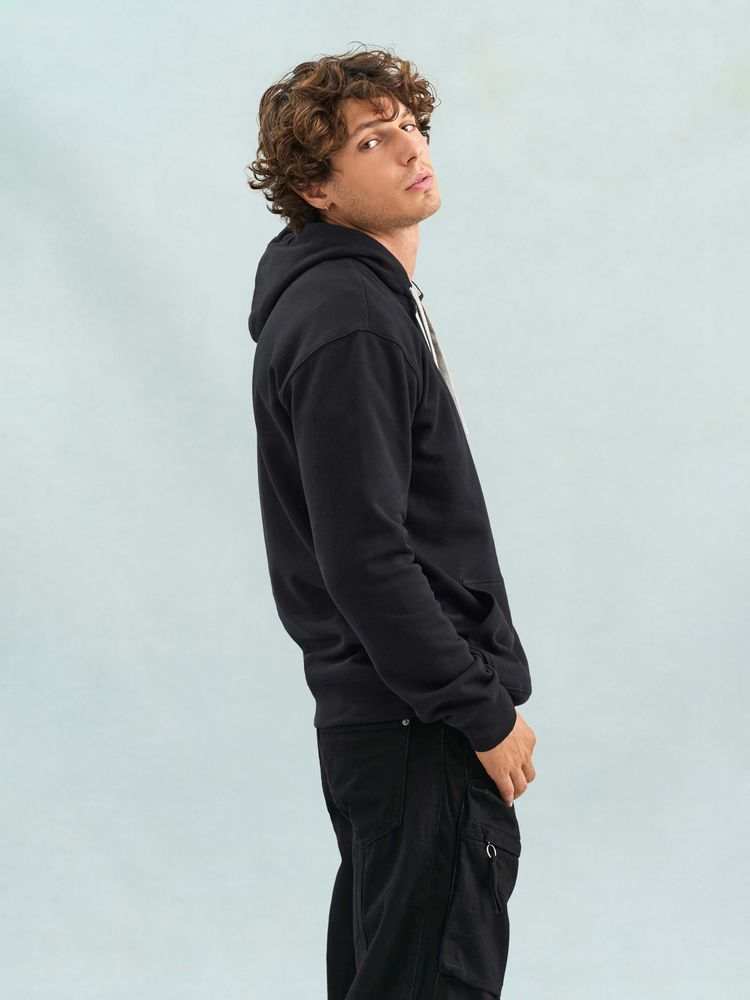 Худи унисекс Cameron, темно-синее с красным