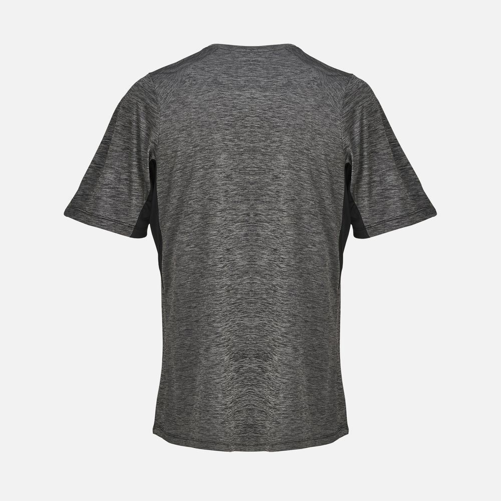 Футболка спортивная унисекс Storm, черный меланж