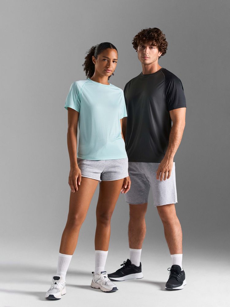 Футболка спортивная унисекс Vortex, темный хаки