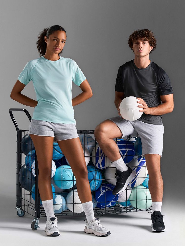 Футболка спортивная унисекс Vortex, темный хаки